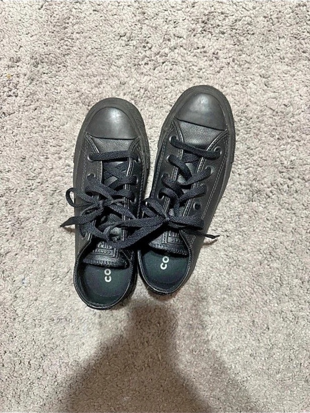 Converse Chuck Taylor All Star Move Platform Low Top Black Sneakers